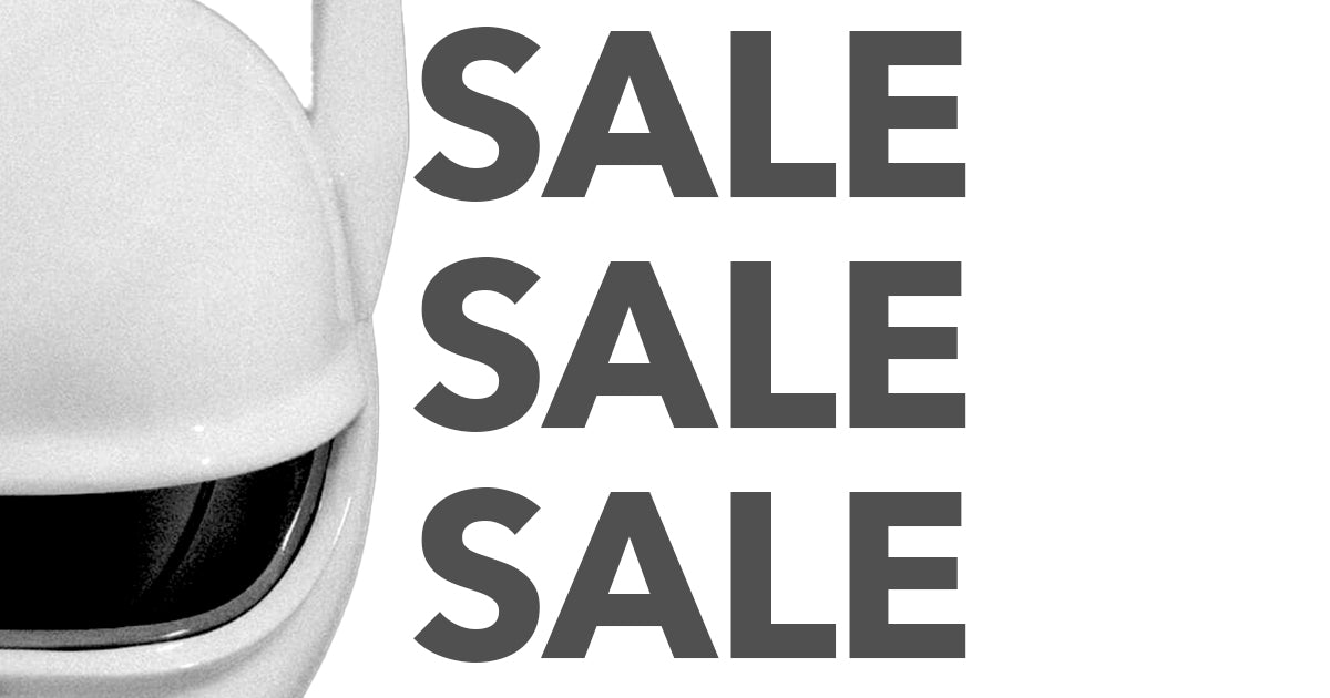 Bildbanner mit dem Wort "Sale" und einer CRO Maske