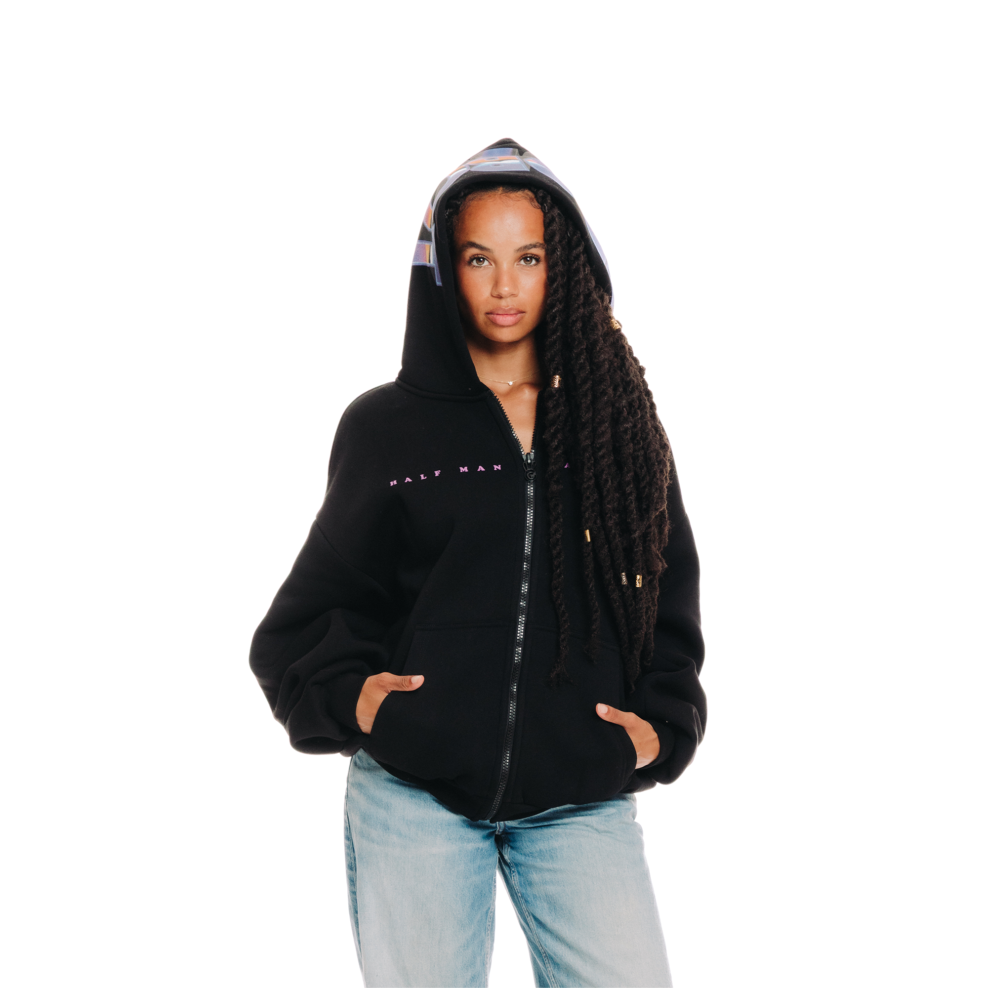 Cro CHROME HEART Kapuzenjacke 416274
