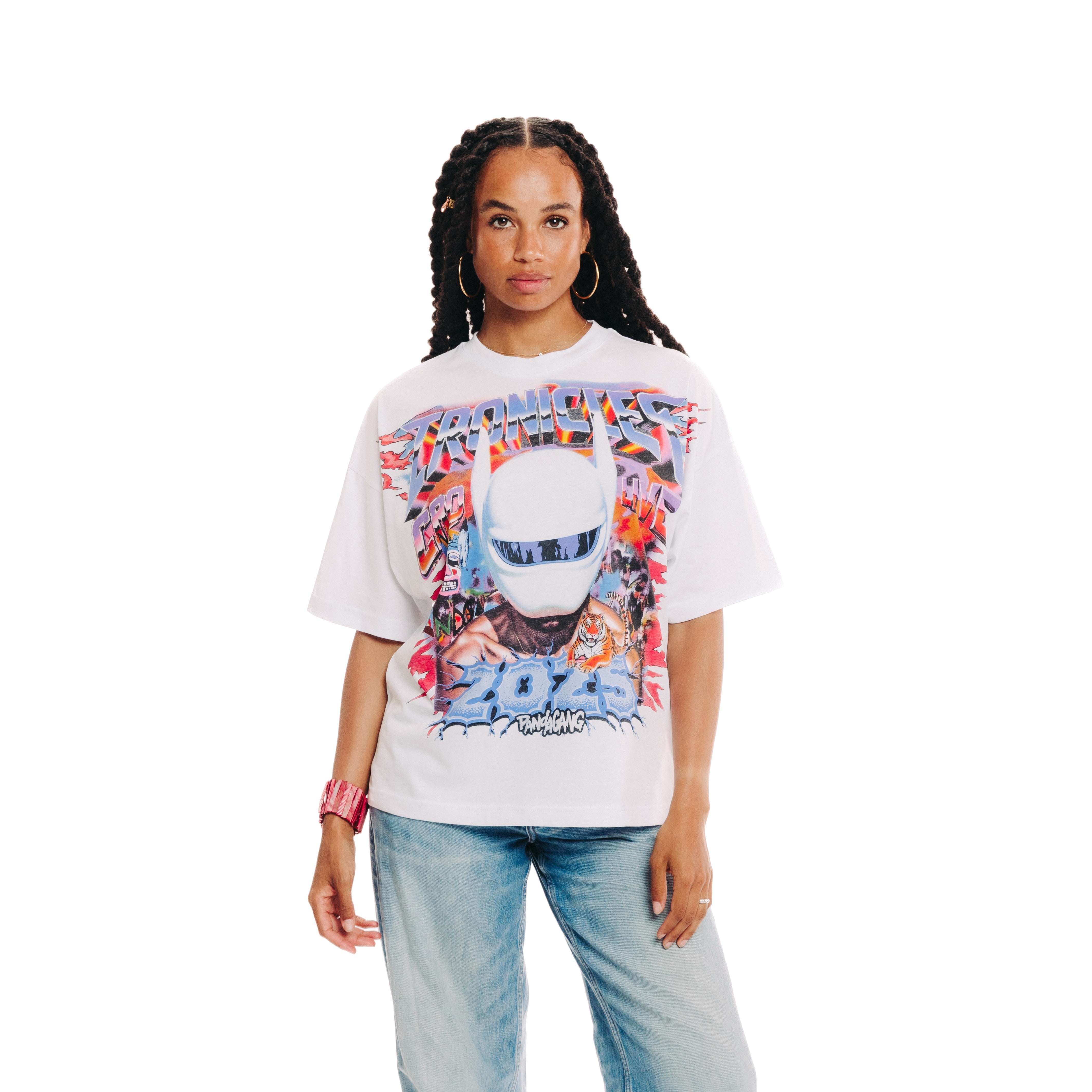 Cro CRONICLES PANDA GANG 202 Shirts 416028