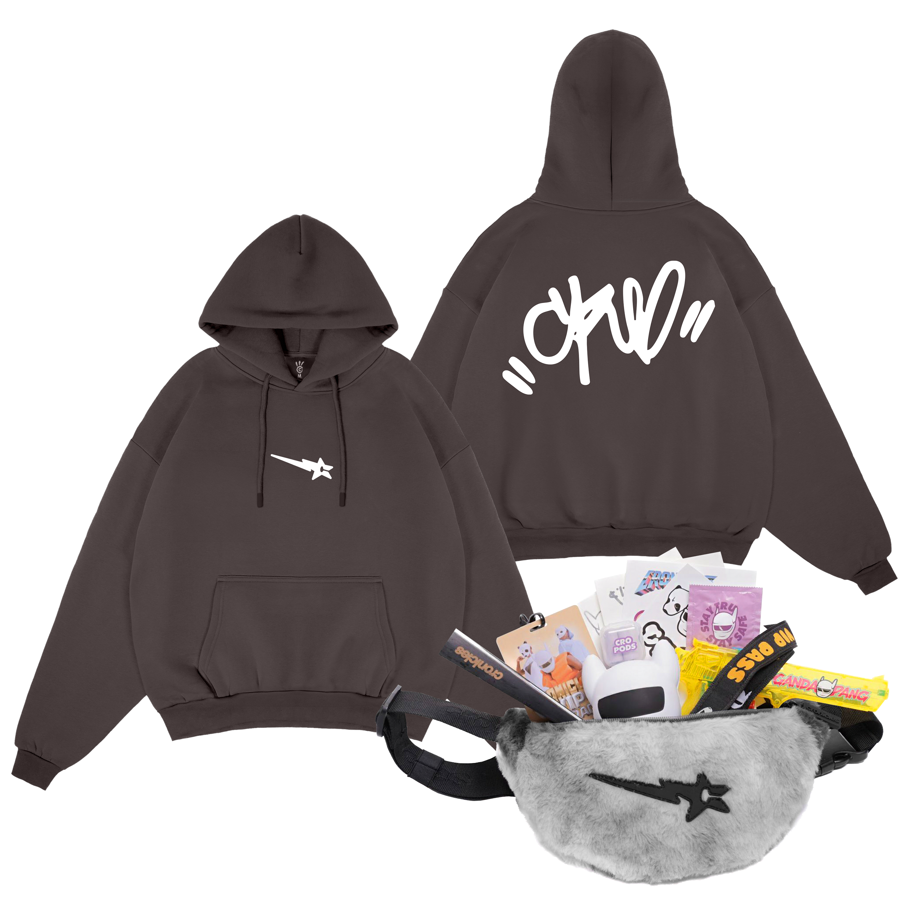 Cro Signature Hoodie & VIP Bag Bundle 427768