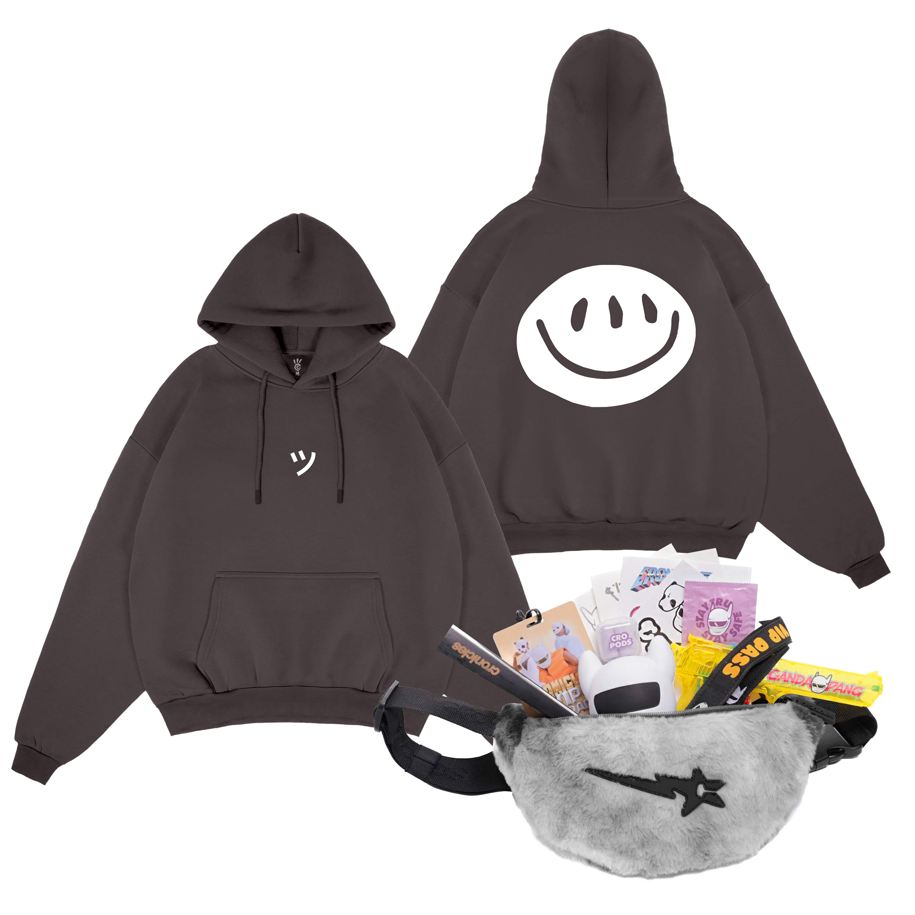 Cro Smile Hoodie und VIP Bag Bundle 427770